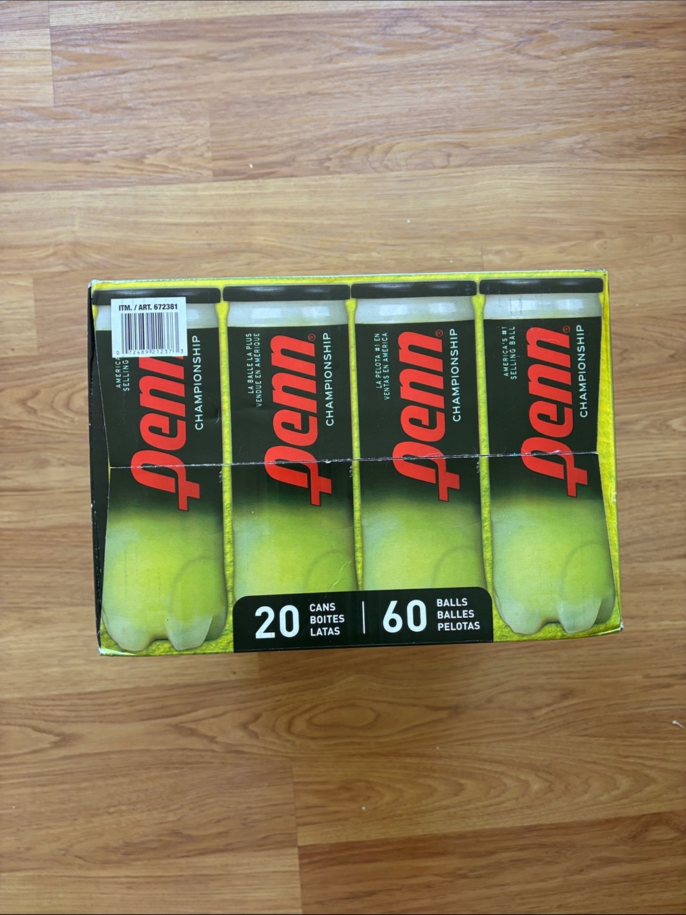 Penn Tennis Balls 60 Balls 20 Cans